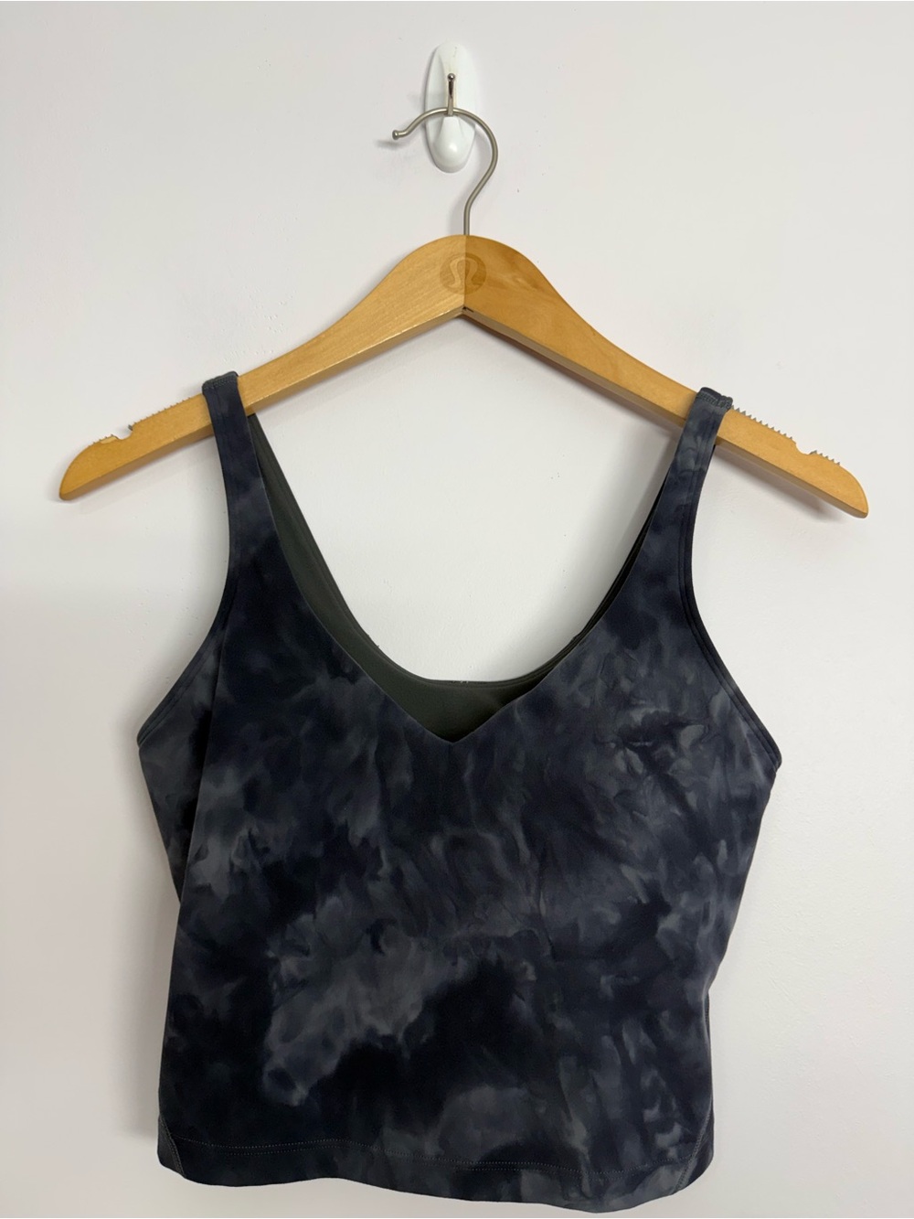 Lululemon Align Tank Diamond Dye Pitch Grey Graphite Grey Size 6